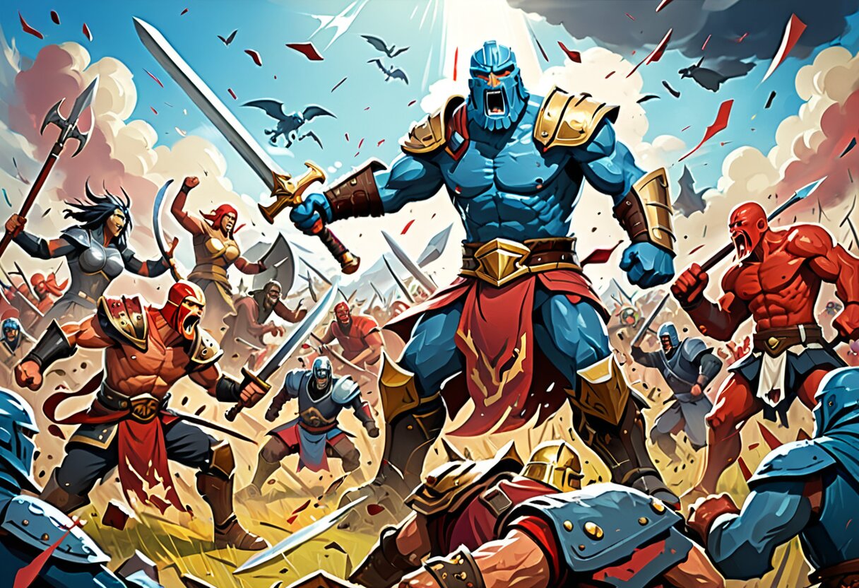 Fan-art of Ultimate Epic Battle Simulator 2
